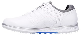 Skechers Go Golf Elite 2 zapatos de golf de hombre, blanco/gris/azul (zánovní)