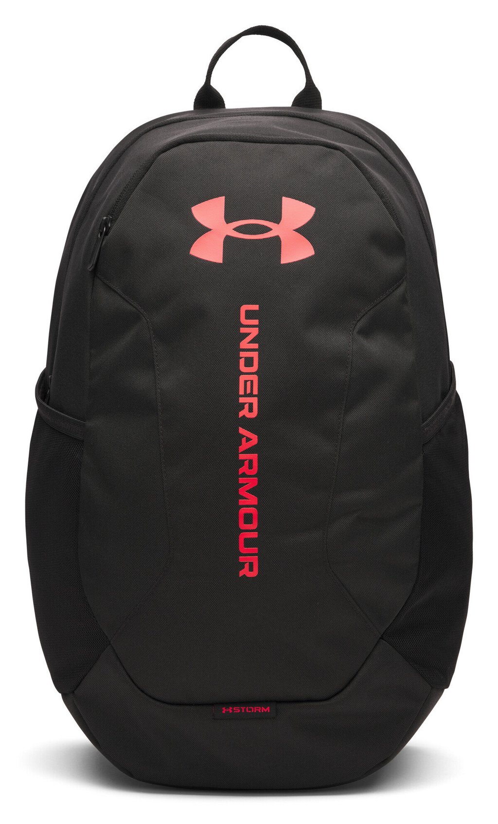 Under Armour Hustle Lite mochila, negro/racer red