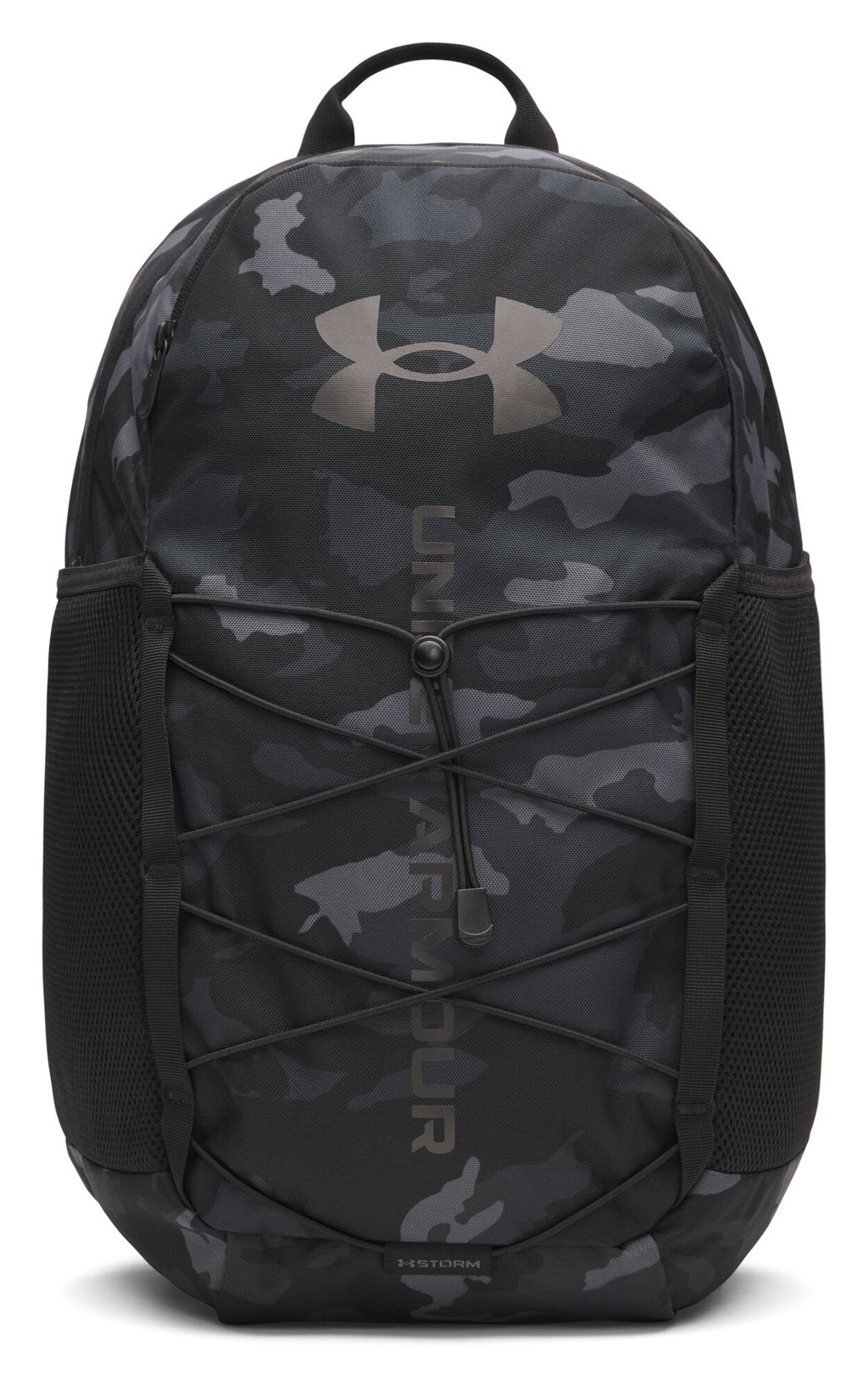 Under Armour Hustle Sport 6.0 mochila, negro/gris metálico
