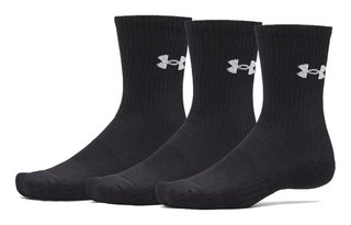 Under Armour UA Performance Cotton calcetines unisex (pack de 3), ultimate black
