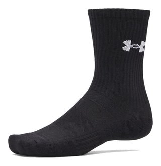 Under Armour UA Performance Cotton calcetines unisex (pack de 3), ultimate black