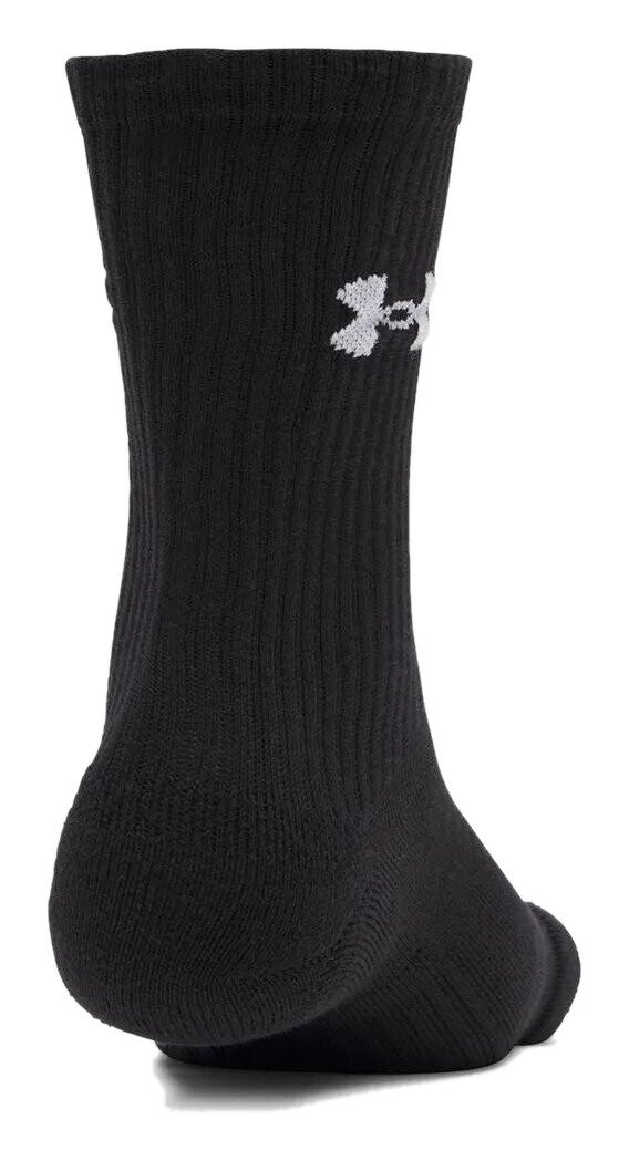 Under Armour UA Performance Cotton calcetines unisex (pack de 3), ultimate black