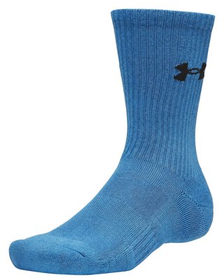 Under Armour UA Performance Cotton calcetines unisex (pack de 3), aegean blue
