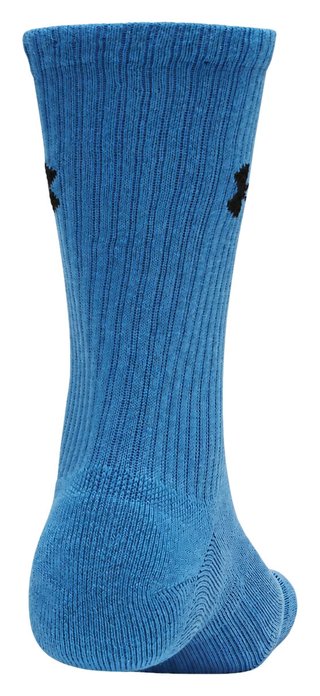 Under Armour UA Performance Cotton calcetines unisex (pack de 3), aegean blue