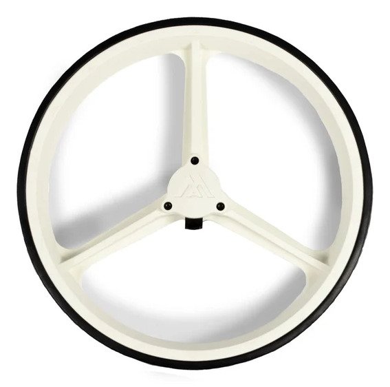 Big Max Blade rueda trasera (Blade/Blade+) pieza de repuesto, blanca