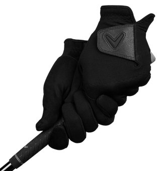 Callaway Rain Spann guantes de golf de mujer 27, par, negro