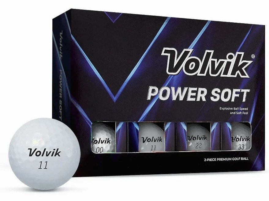 Volvik POWER Soft bolas de golf (12 unidades)