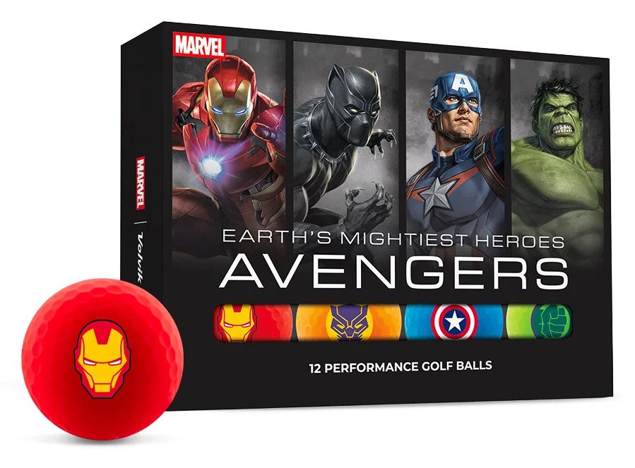 Volvik Vimat Avengers bolas de golf (12 unidades)