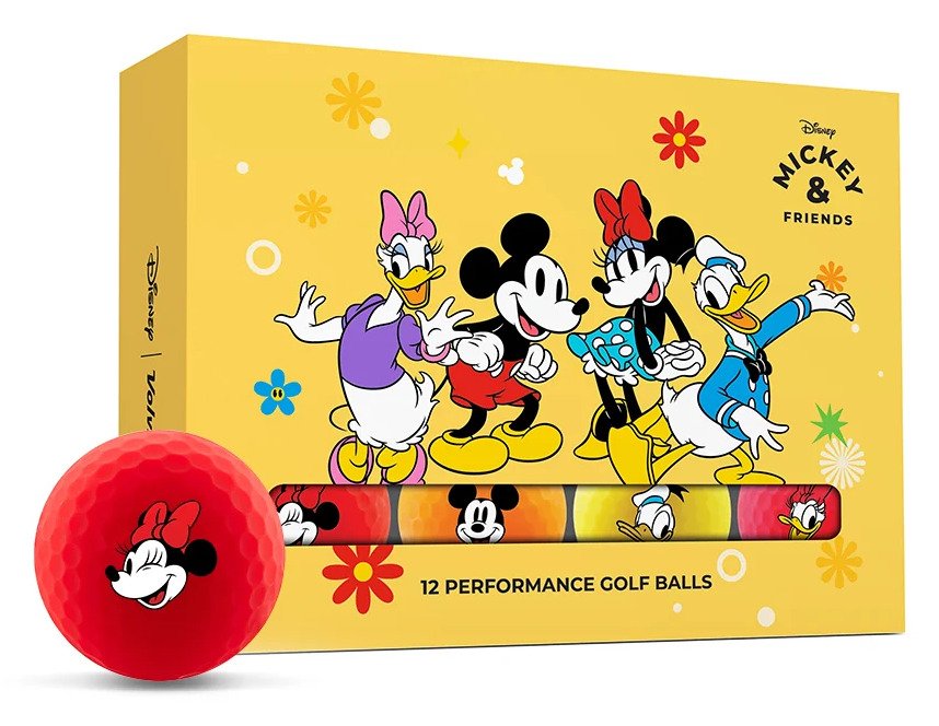 Volvik Disney Mickey and Friends bolas de golf (12 bolas)
