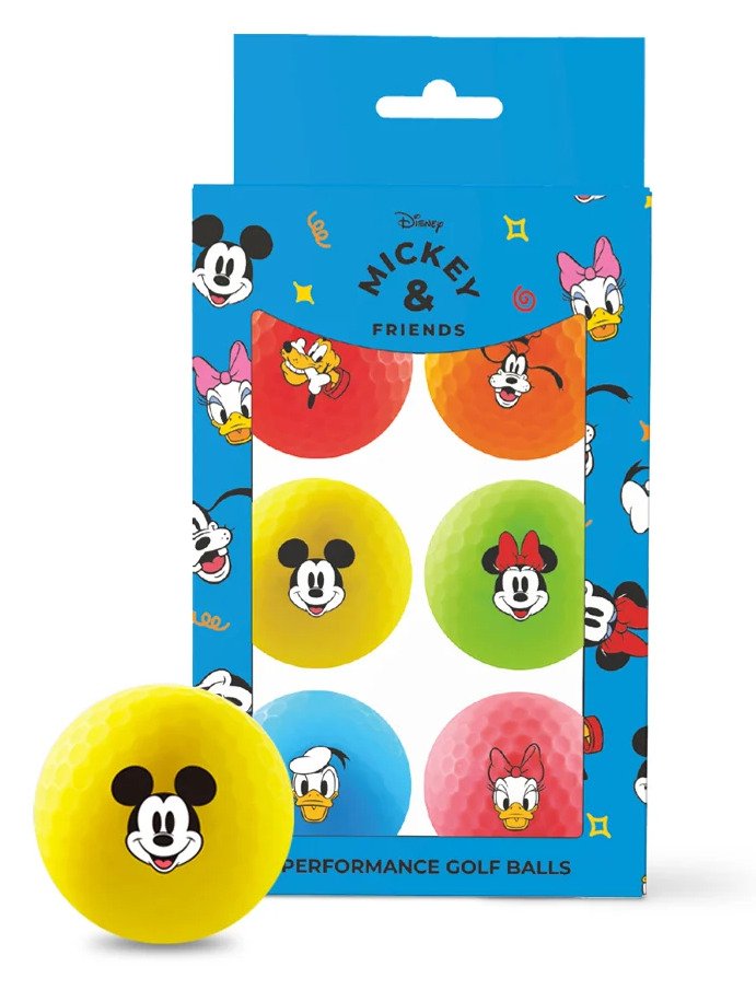Volvik Mickey and Friends bolas de golf (6 unidades)