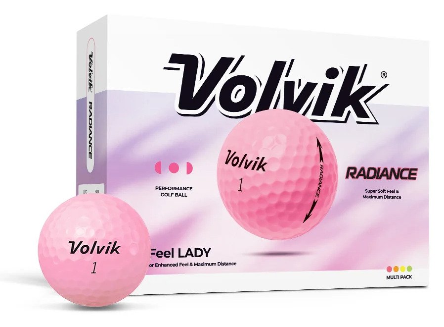 Volvik RADIANCE Ultra Soft bolas de golf (12 bolas)