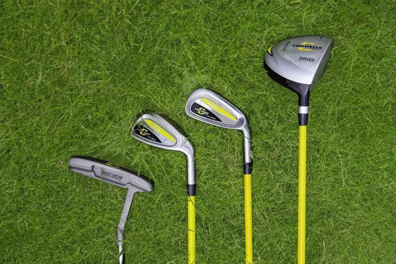 Longridge Challenger set de golf junior, acero/grafito