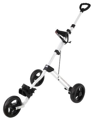 Big Max Junior 3W carrito de golf manual, blanco