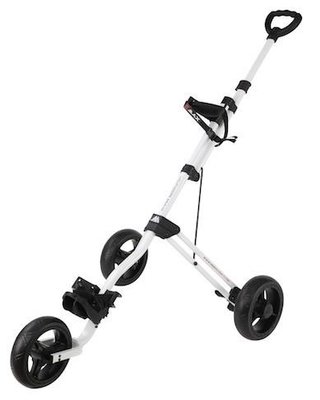 Big Max Junior 3W carrito de golf manual, blanco
