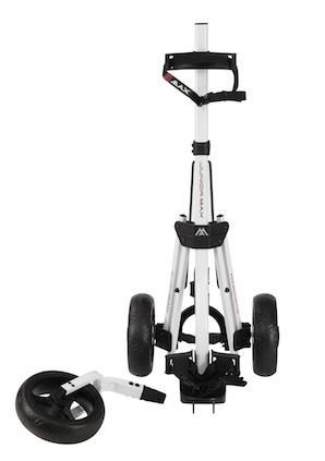 Big Max Junior 3W carrito de golf manual, blanco