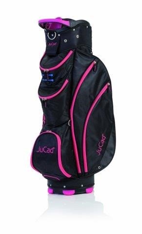 JuCad Spirit cart bag, negro/rosa