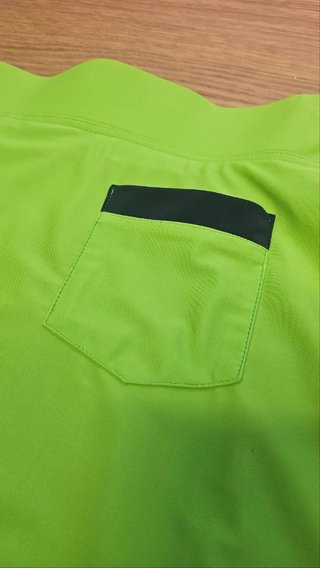 Kod 14 skort de mujer, verde/azul, XL