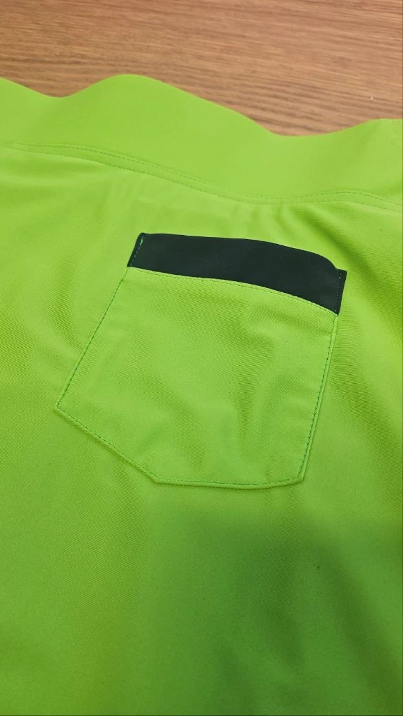 Kod 14 skort de mujer, verde/azul, XL