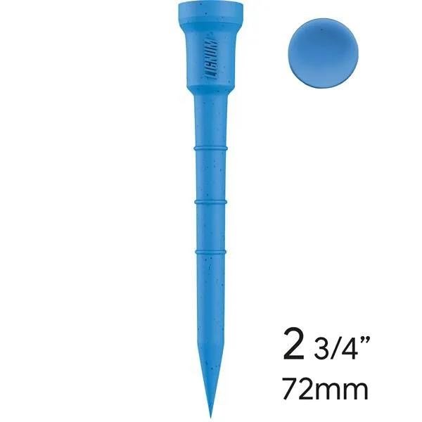 Lignum Tee 72mm (2 3/4") 12pack azul tees de golf