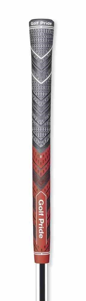 Golf Pride MultiCompound Cord Plus4 grip, STANDARD, rojo