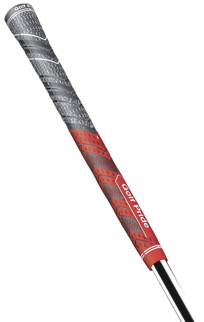 Golf Pride MultiCompound Cord Plus4 grip, STANDARD, rojo