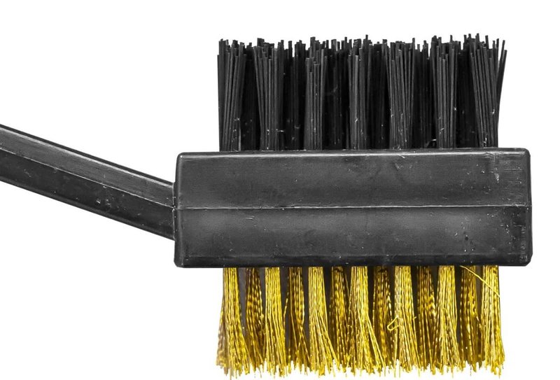 Longridge 2 Way Brush and Keyring Accesorio, negro
