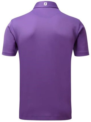 FootJoy Stretch Pique Solid polo de hombre, morado