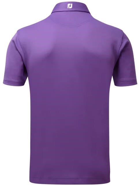 FootJoy Stretch Pique Solid polo de hombre, morado