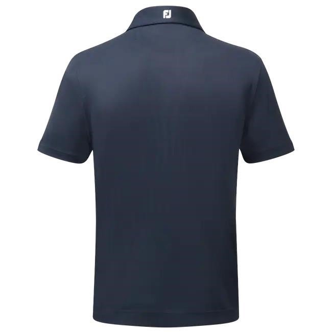FootJoy Stretch Pique Solid polo de hombre, azul marino