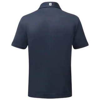 FootJoy Stretch Pique Solid polo de hombre, azul marino