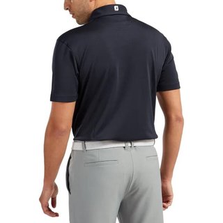 FootJoy Stretch Pique Solid polo de hombre, azul marino