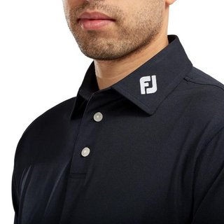 FootJoy Stretch Pique Solid polo de hombre, azul marino