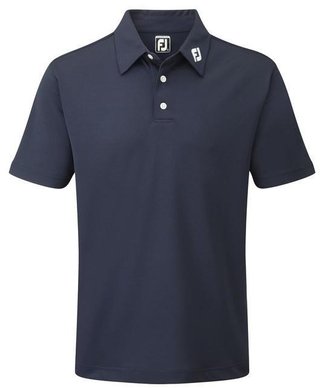 FootJoy Stretch Pique Solid polo de hombre, azul marino