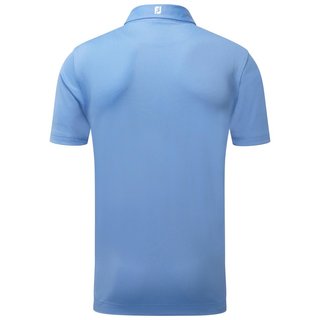FootJoy Stretch Pique Solid polo de hombre, azul claro