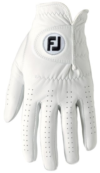 FootJoy CabrettaSof Cadet Pearl guante de golf para hombre, blanco