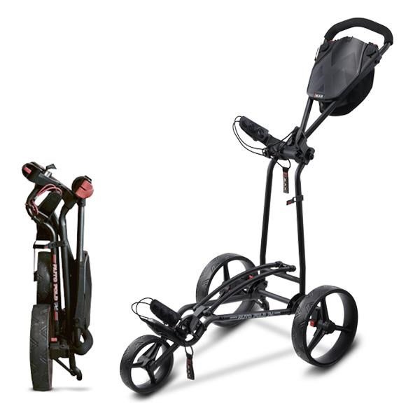 Big Max Autofold FF carrito de golf manual, negro
