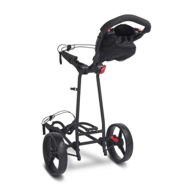 Big Max Autofold FF carrito de golf manual, negro