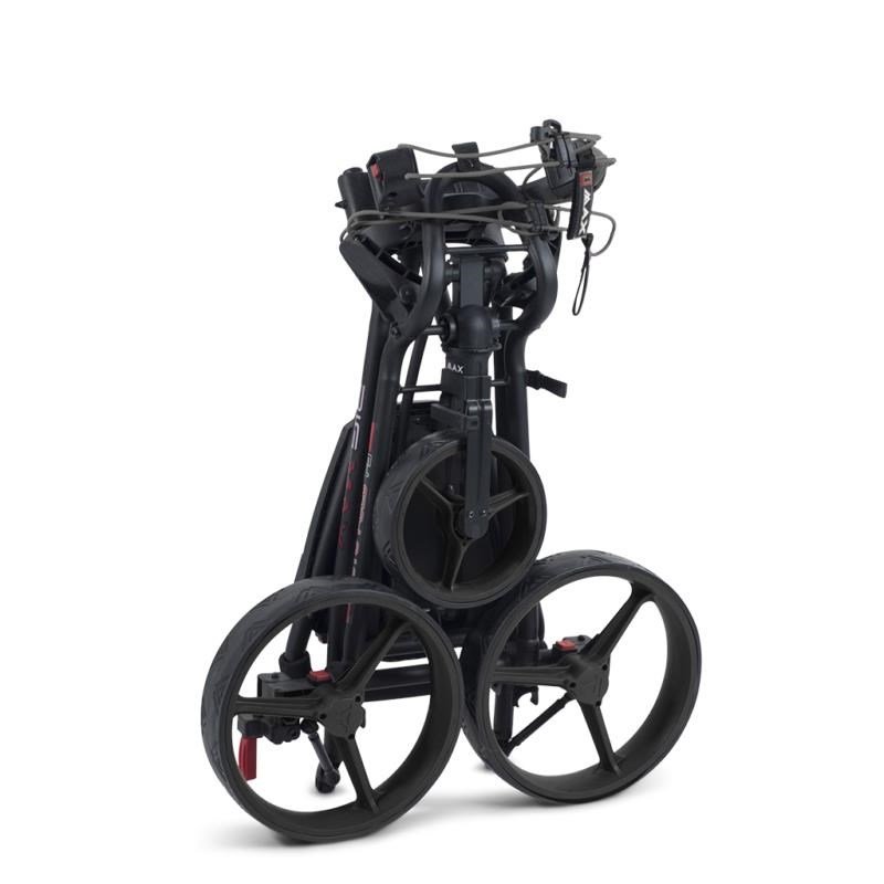 Big Max Autofold FF carrito de golf manual, negro