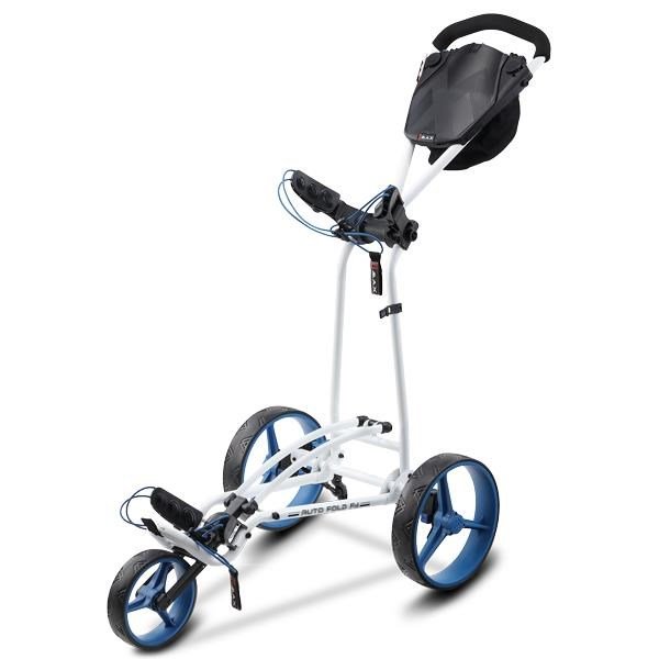 Big Max Autofold FF carrito manual, blanco/cobalto