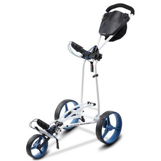 Big Max Autofold FF carrito manual, blanco/cobalto