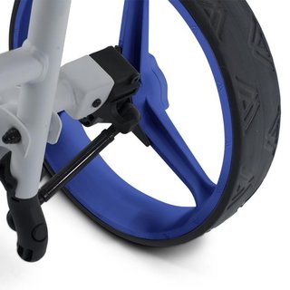 Big Max Autofold FF carrito manual, blanco/cobalto
