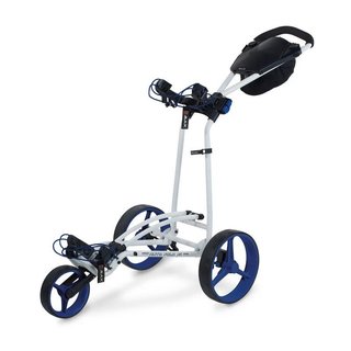 Big Max Autofold FF carrito manual, blanco/cobalto