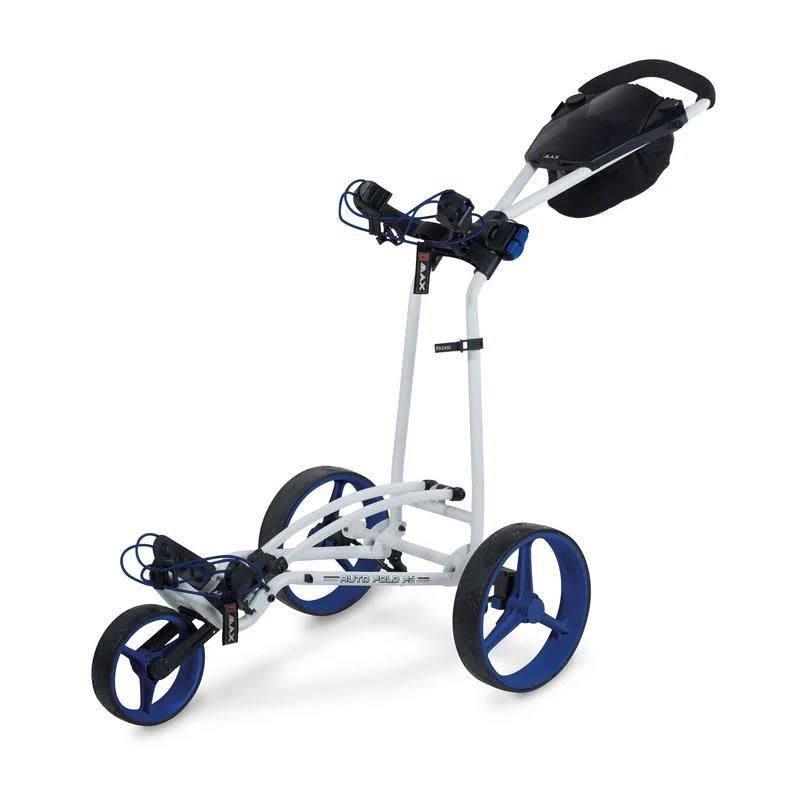 Big Max Autofold FF carrito manual, blanco/cobalto