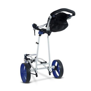 Big Max Autofold FF carrito manual, blanco/cobalto