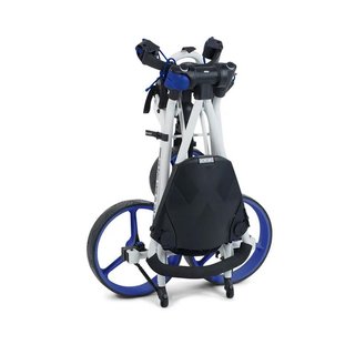 Big Max Autofold FF carrito manual, blanco/cobalto