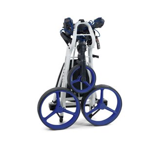 Big Max Autofold FF carrito manual, blanco/cobalto