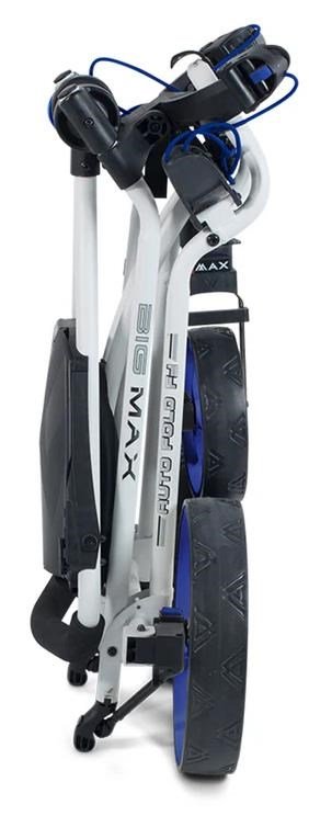 Big Max Autofold FF carrito manual, blanco/cobalto