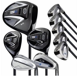 U.S. Kids Golf TS5-63 (160cm) V5 10-Club junior set de golf, grafito + stand bag, negro/blanco
