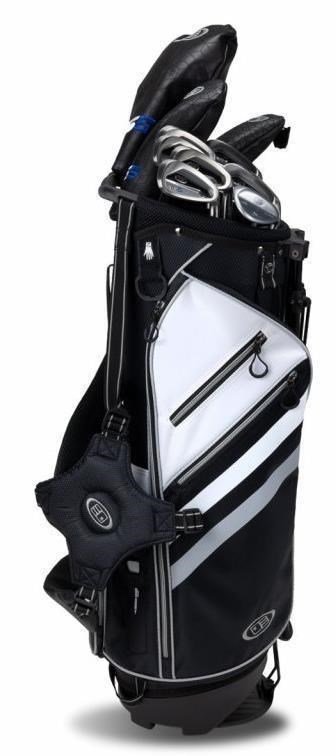 U.S. Kids Golf TS5-63 (160cm) V5 10-Club junior set de golf, grafito + stand bag, negro/blanco