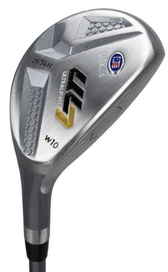 U.S. Kids Golf UL7-63 (160cm) W10 5-Club junior set de golf, acero/grafito + bolsa de pie, azul marino